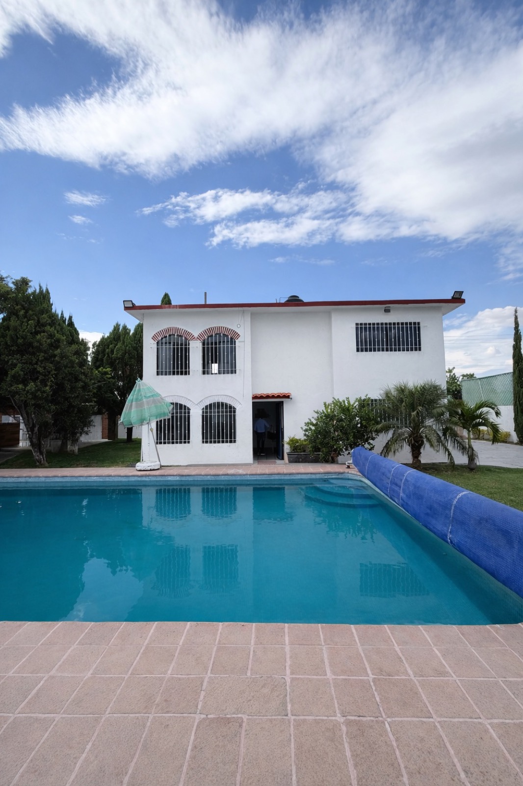 Casa Rino Cuautla, fachada y alberca